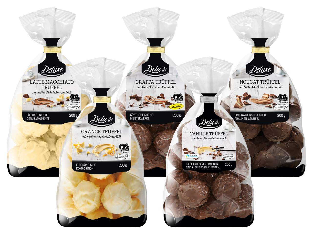 DELUXE Trüffel-Pralinen