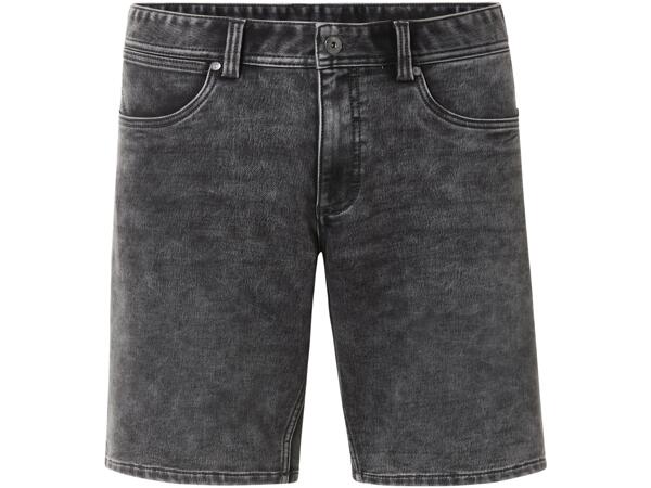 Sweat denimshorts