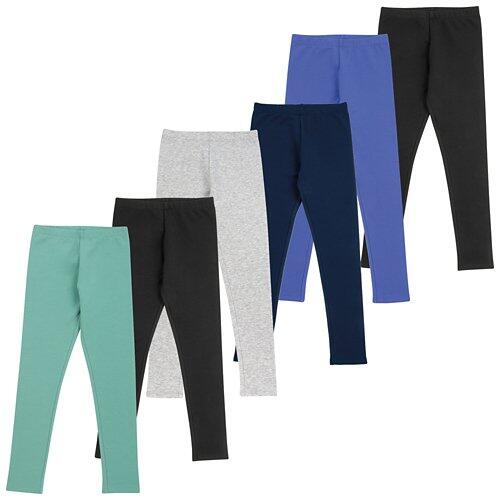 LILY & DAN Kinder-Herbst-Leggings, 2er-Pack