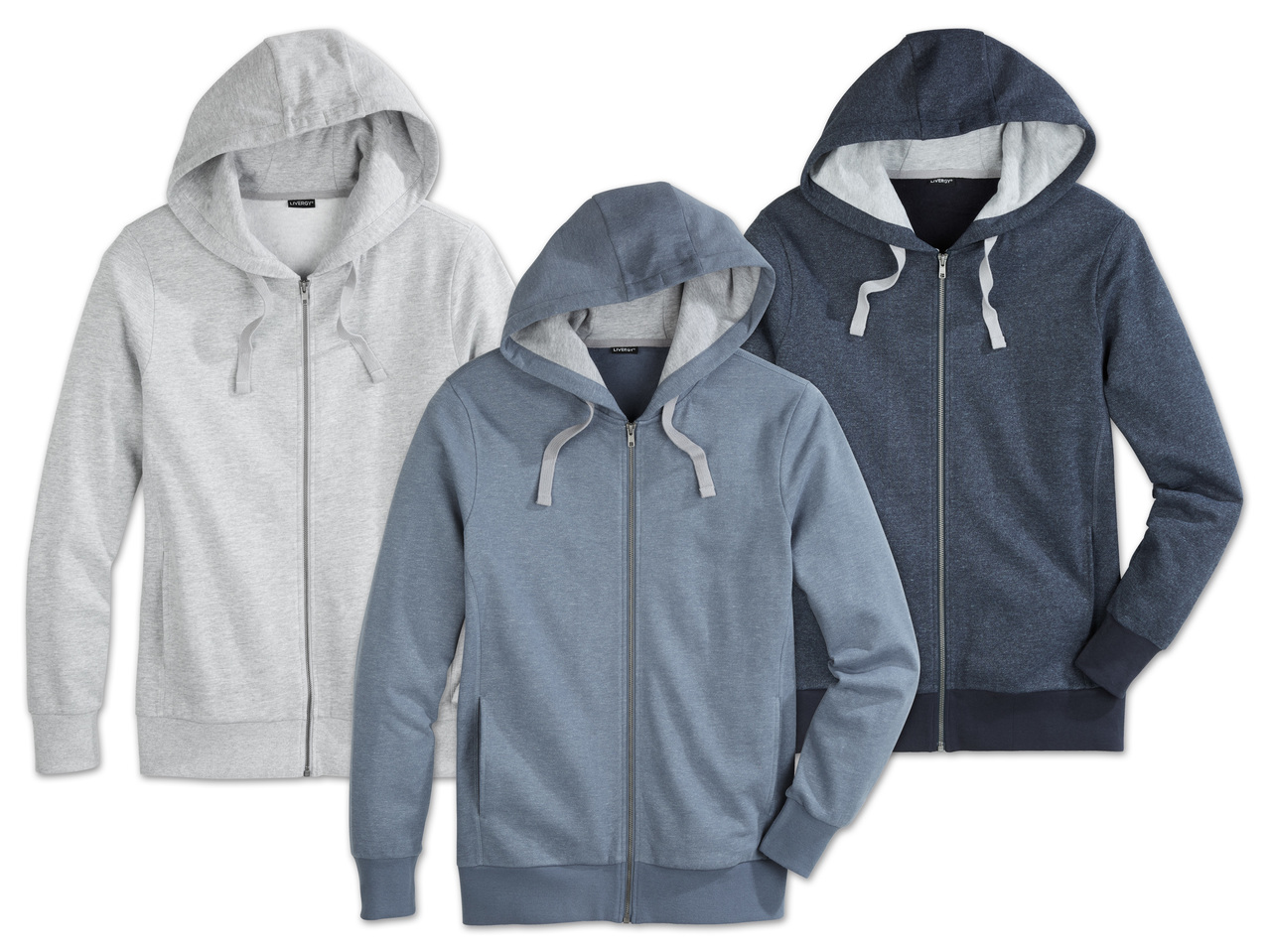 LIVERGY(R)PURE COLLECTION Herren Sweatjacke1