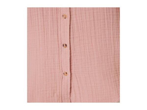 Esmara Ladies' Muslin Long Sleeve Shirt - Pink