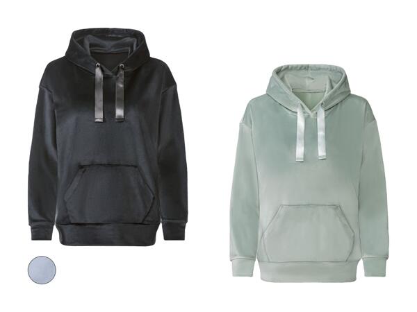 Sweat à capuche en nicki
