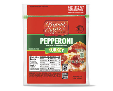 Mama Cozzi's Pizza Kitchen Turkey Pepperoni
