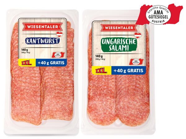 Rohwurstspezialität 100 g + 40 g gratis