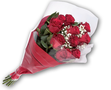 Bouquet de roses rouges