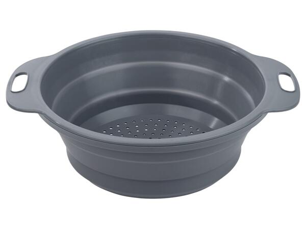 SKLÁDACÍ KUCHYŇSKÉ SÍTO / MULTIFUNKČNÍ POKLICE 3 v 1