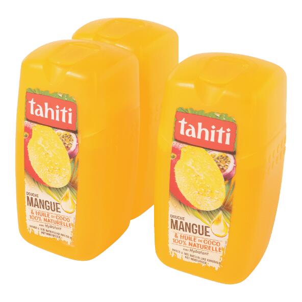 TAHITI(R) 				Gel douche, 3 pcs