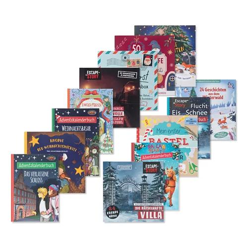 Weihnachtliches Rätselbuch