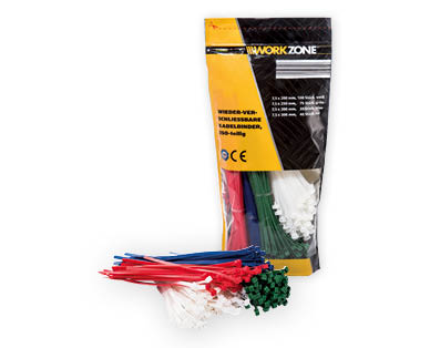 Lot d'attaches de câble WORKZONE(R)
