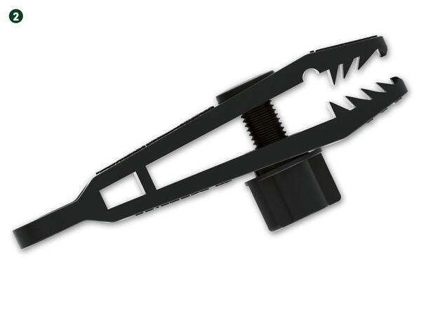 Vielzweckseil/​Spanngummi-Set/​Planenclips