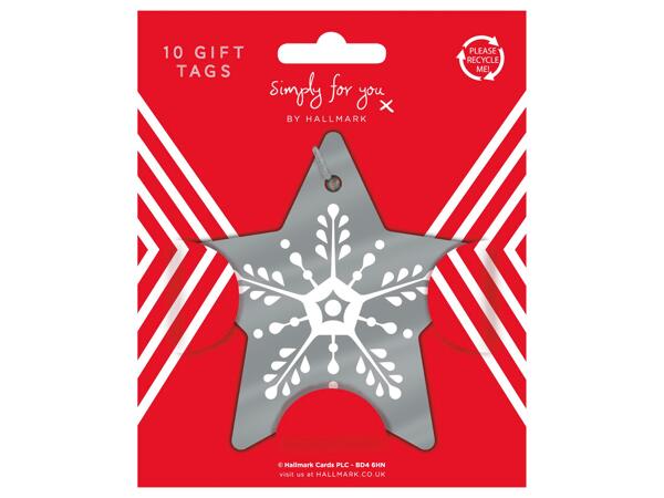 Christmas Foil Tags