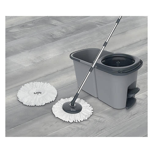 Spin Mop Set, Gray