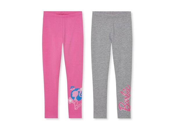 Girls' Thermal Leggings, 2 pieces