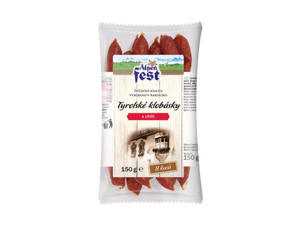 TYROLSKÉ KLOBÁSKY