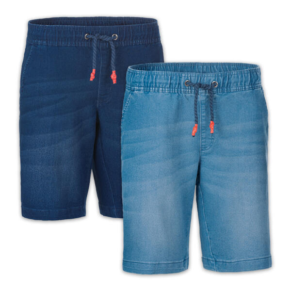Jogg-Denim Bermuda