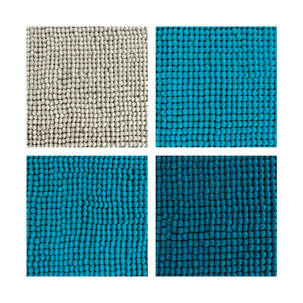 Chenille-Badematte