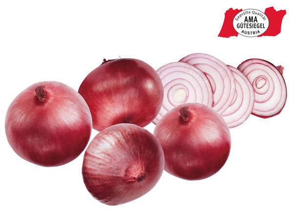 Zwiebeln rot aus Österreich