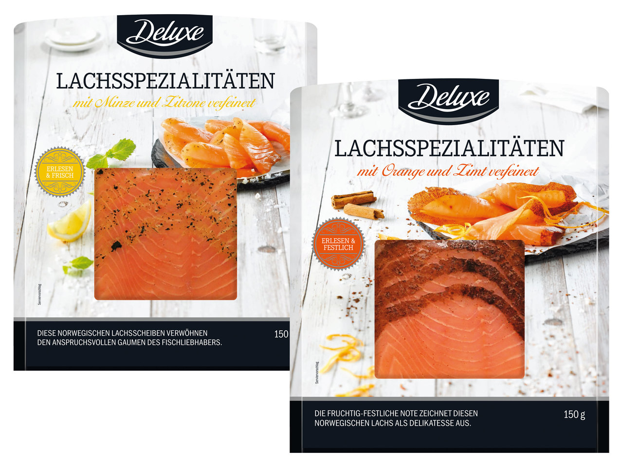DELUXE Lachsspezialitäten