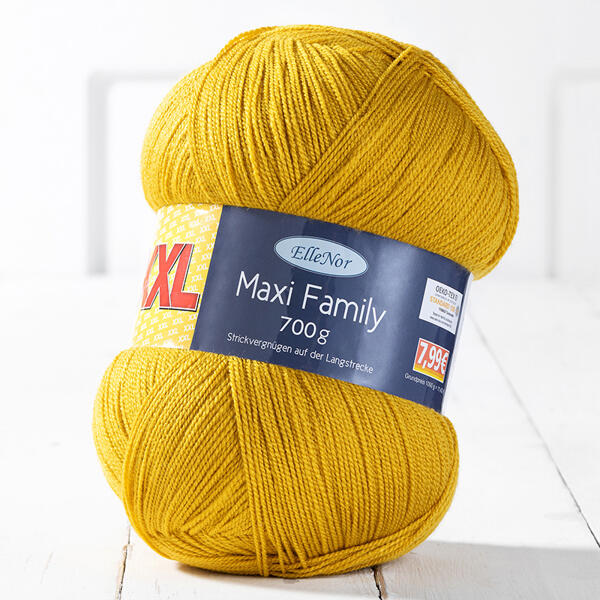 Riesen-Strickknäuel 700 g "Maxi Family"