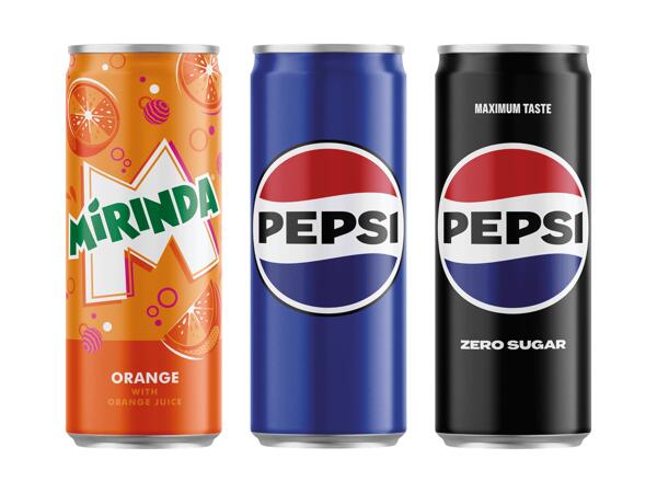Cola, Zero oder Mirinda