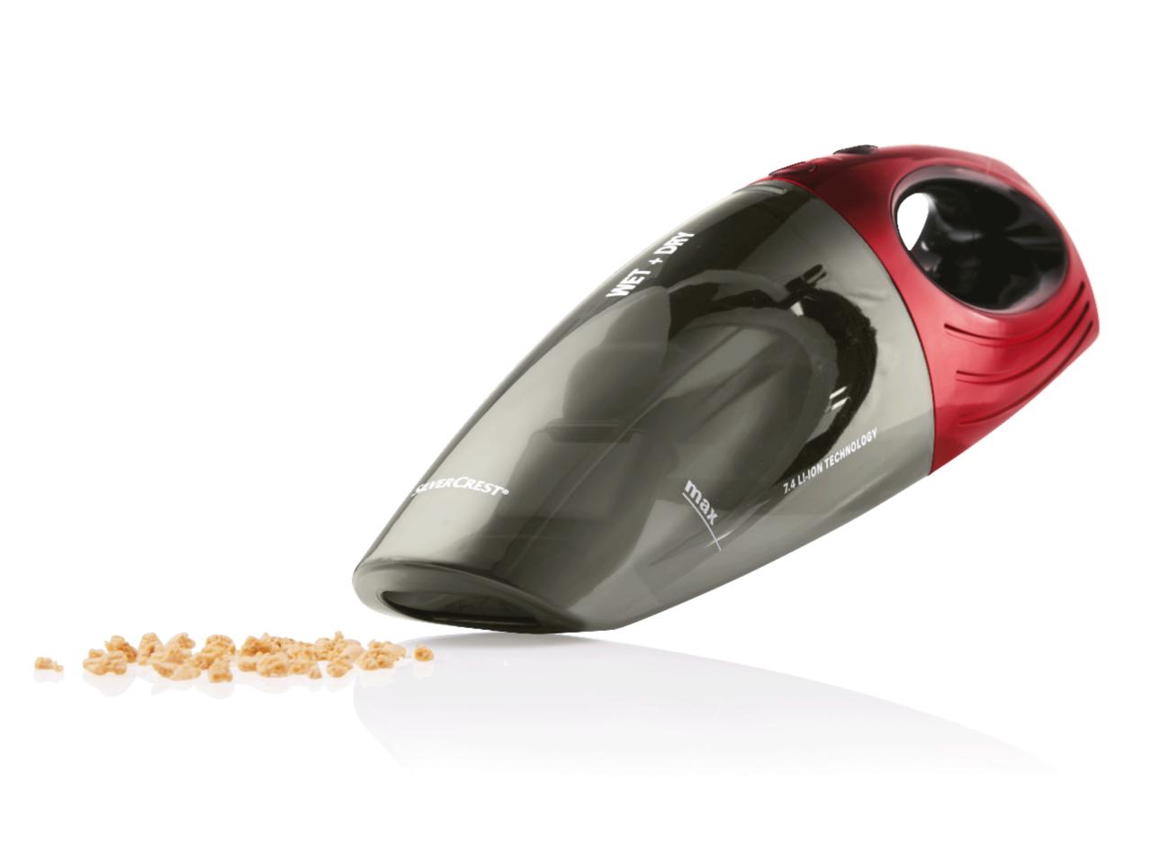 SILVERCREST 7.4V Hand-Held Wet & Dry Vacuum Cleaner