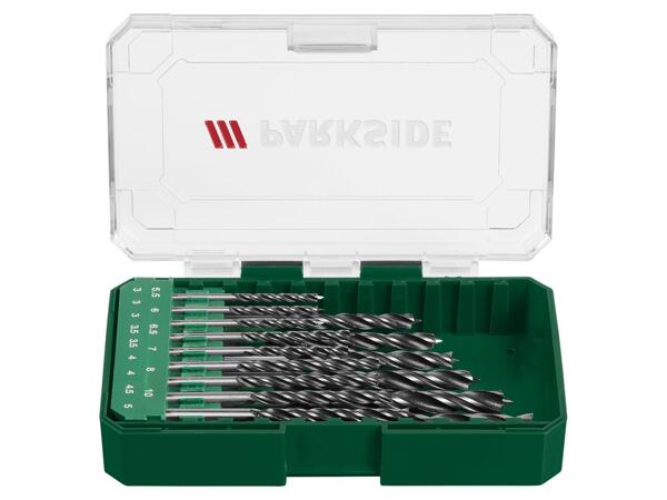 Drill or screwdriver bit set, 15 or 37 pieces