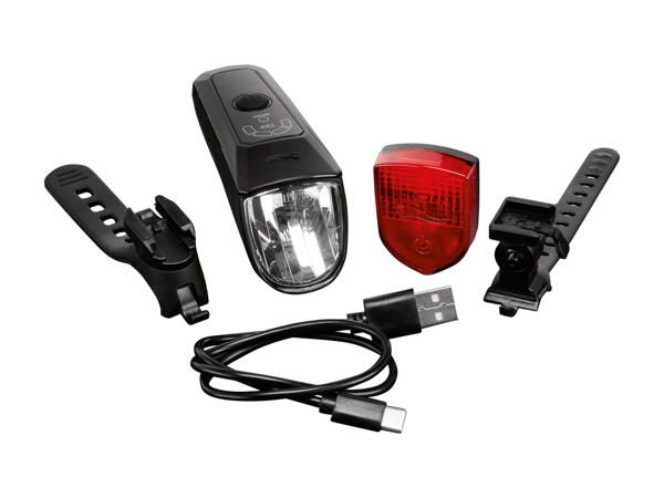 CRIVIT(R) LED-cykellygtesæt