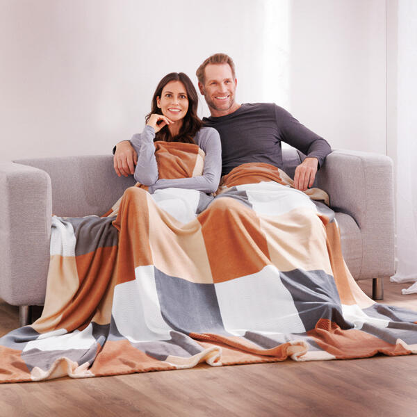XXL-Mikrofaser-Flauschdecke