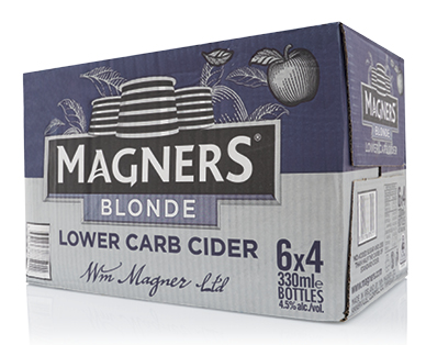Magners Blonde Low Carb Cider 24 x 330ml