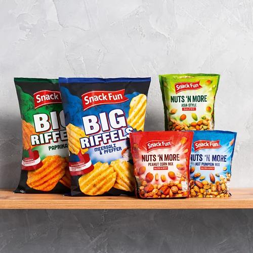 SNACK FUN SNACK FUN Party Nuss Mix, Erdnuss-Mais