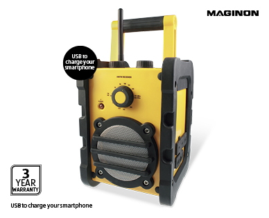 TRADESMAN AM/FM RADIO WITH BLUETOOTH
