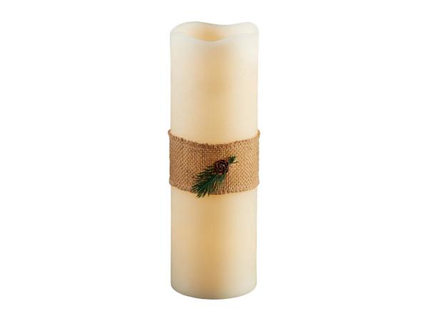 Livarno Home Tall LED Real Wax Candle