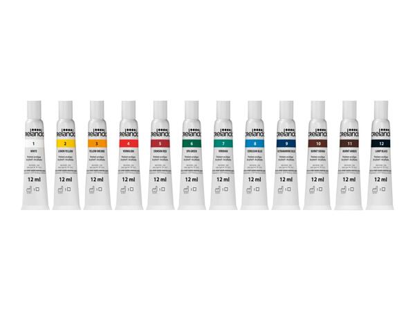 Crelando Acrylic Paints/​Watercolour Paints/​Chalk Pastels