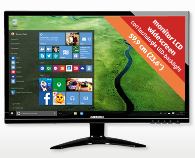 Monitor con retroilluminazione LED da 59,9 cm (23,6") MEDION(R) AKOYA(R)