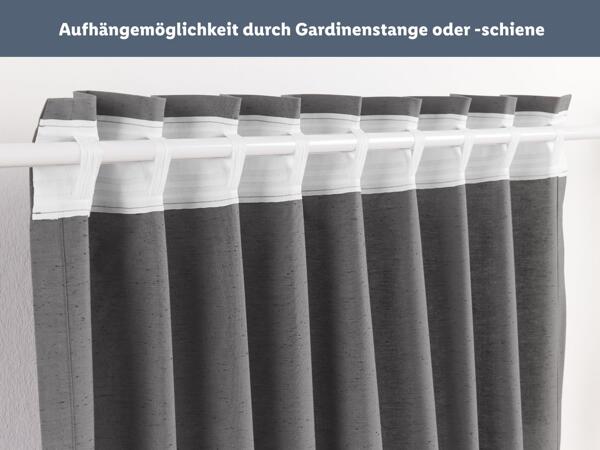 Vorhangschal-Set, 2-teilig