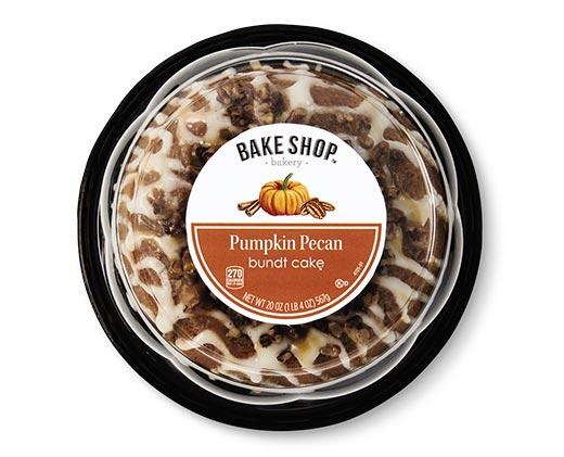 Bake Shop 
 Pumpkin Pecan Bundt Cake