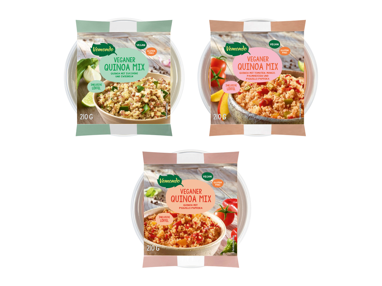 Fertiggerichte Quinoa