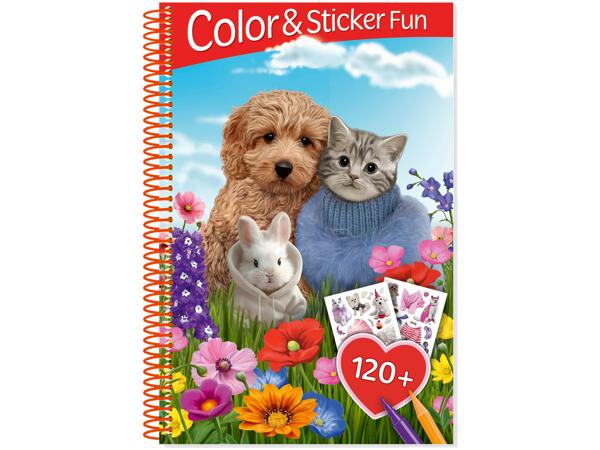 Colouring & Sticker Book