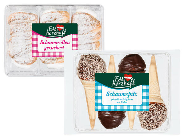 Schaumspitz oder Schaumrollen