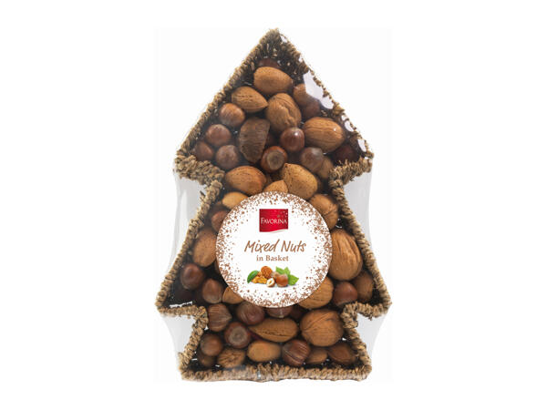 Mixed Nuts in Basket