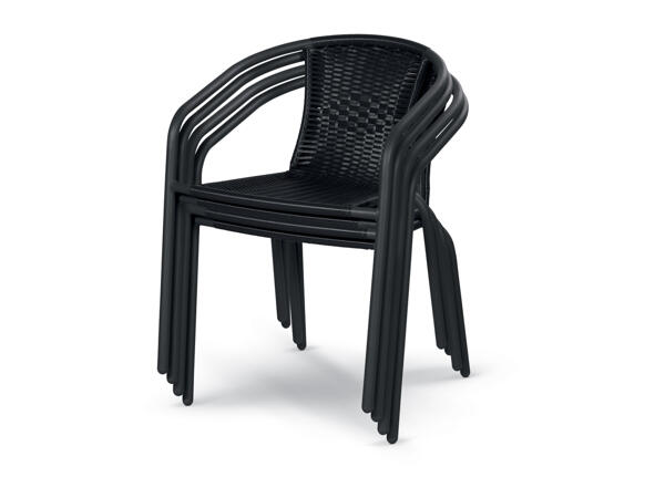 Livarno Home Stacking Bistro Chair
