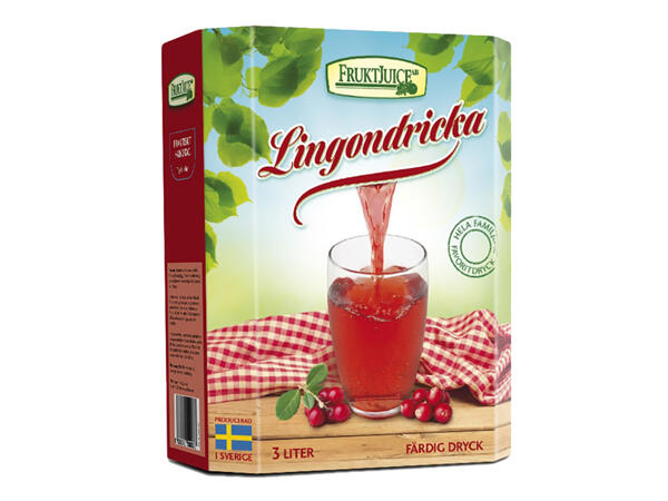 Lingondricka bag in box