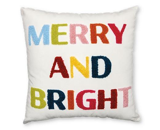 Merry Moments Holiday Decorative Pillow