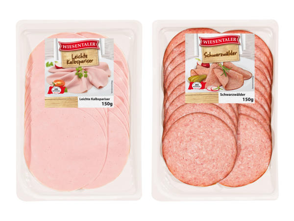WIESENTALER Spezialitätensortiment 150 g + 50 g gratis