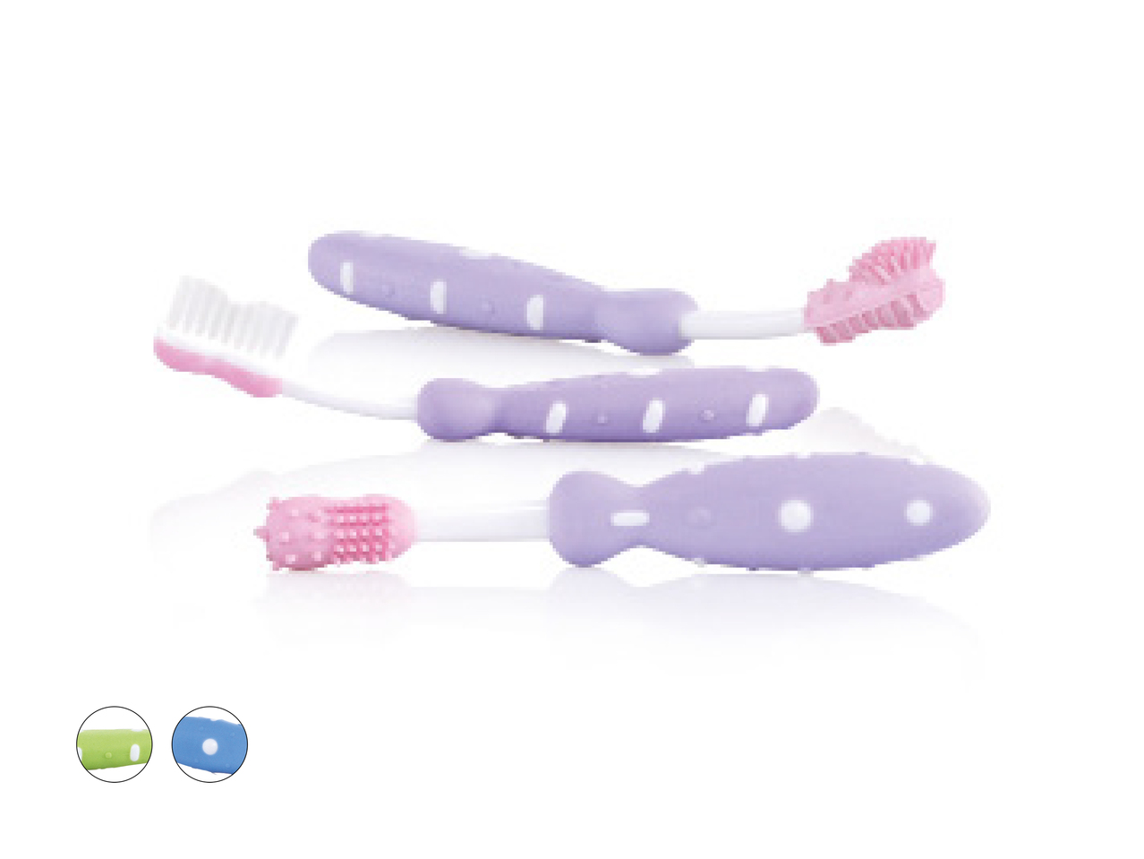 Set de 3 brosses à dents