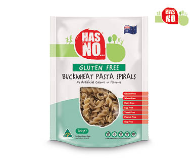 Gluten Free Buckwheat Pasta Spirals