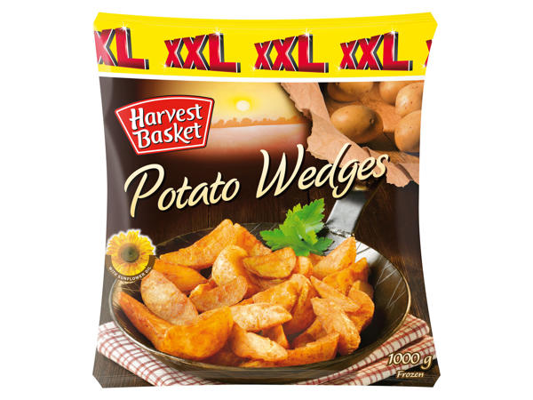HARVEST BASKET Kartoffelspalten 750 g + 250 g gratis