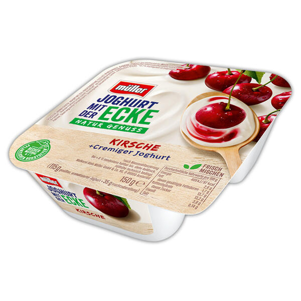 Joghurt mit der Ecke