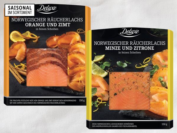 Norwegischer Räucherlachs