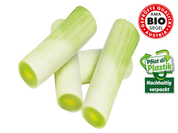 Bio Porree aus Österreich